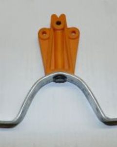 TOP CLAMP ASSY,W/FLD TABS NON-SWINGING (ORANGE)